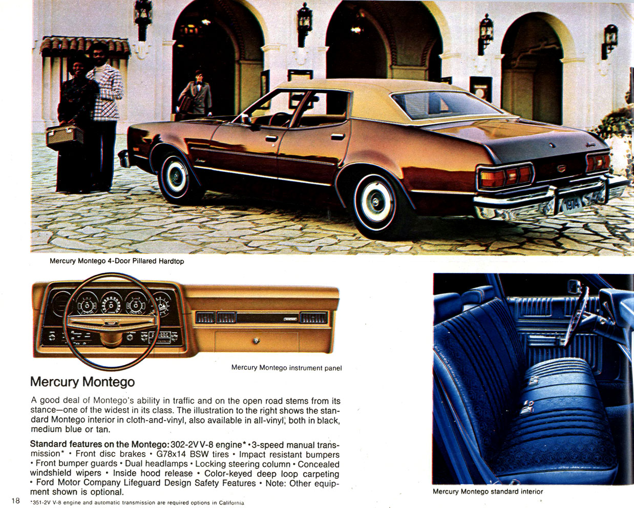 1974 Mercury Lincoln Brochure Page 13